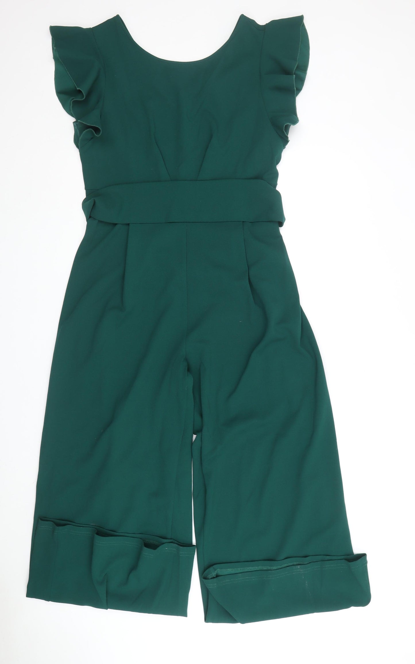 Knitee Green Women's Wide-Leg Jumpsuit Size 16-18