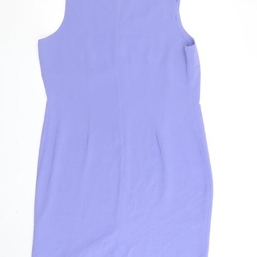 Studio I Women's Purple Sheath Dress Size 12