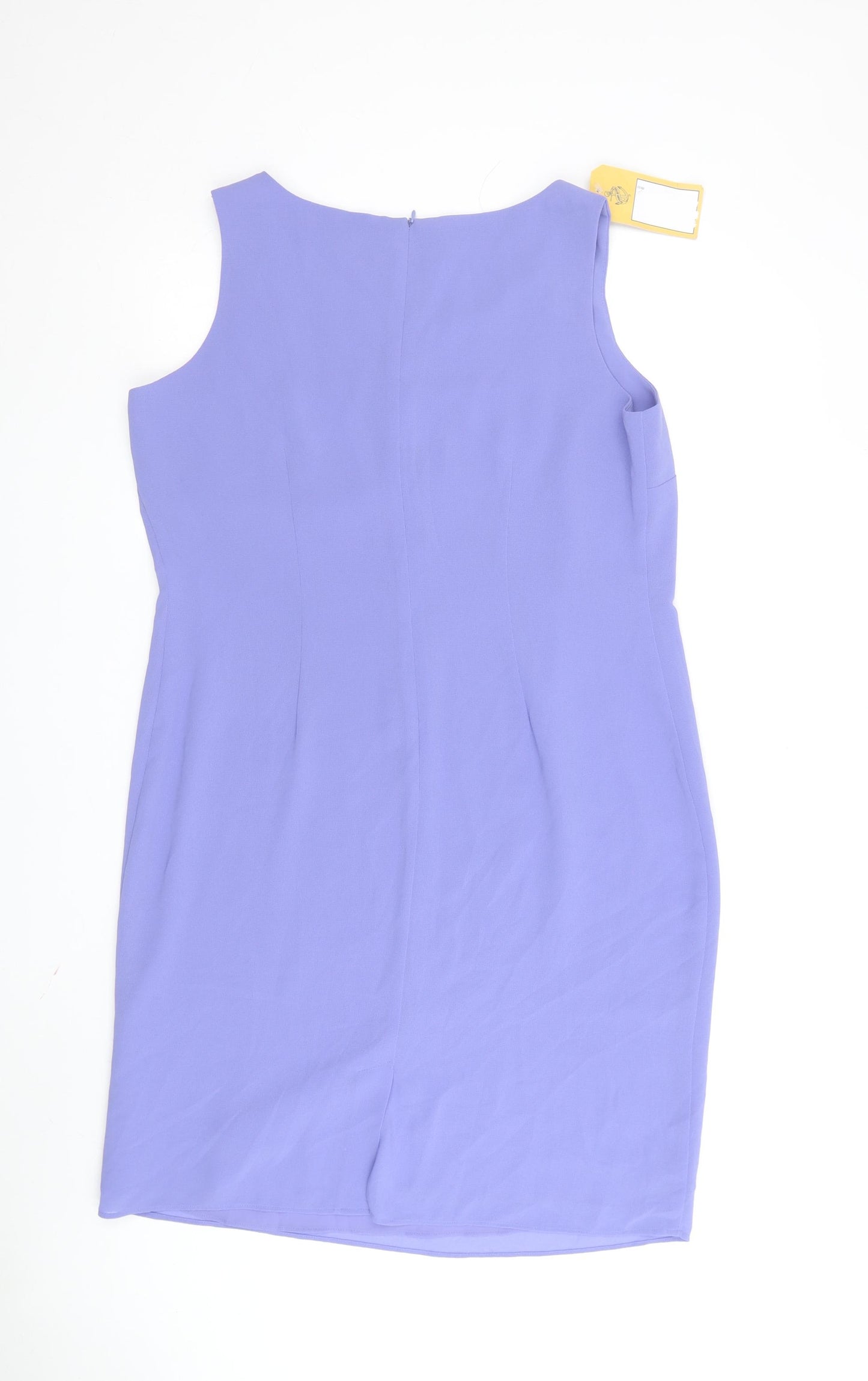 Studio I Women's Purple Sheath Dress Size 12