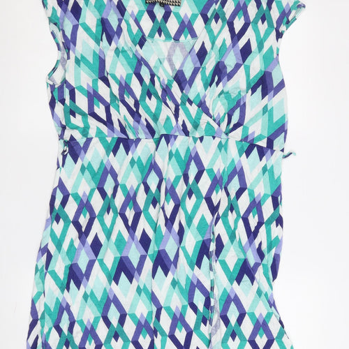 Principles Women's Geometric Viscose Cap Sleeve Dress
