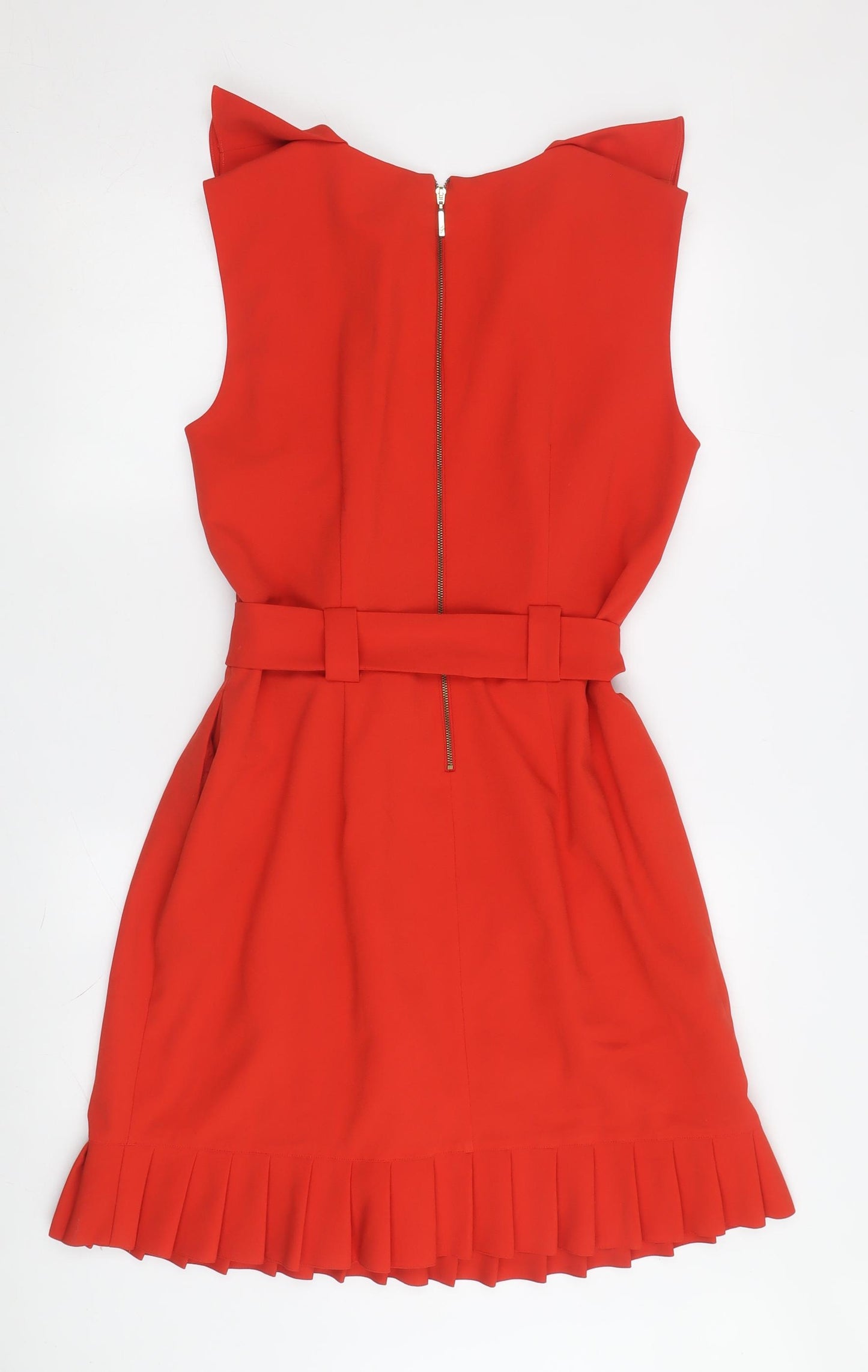 J by Jasper Conran Women's Red Shift Dress Size 14