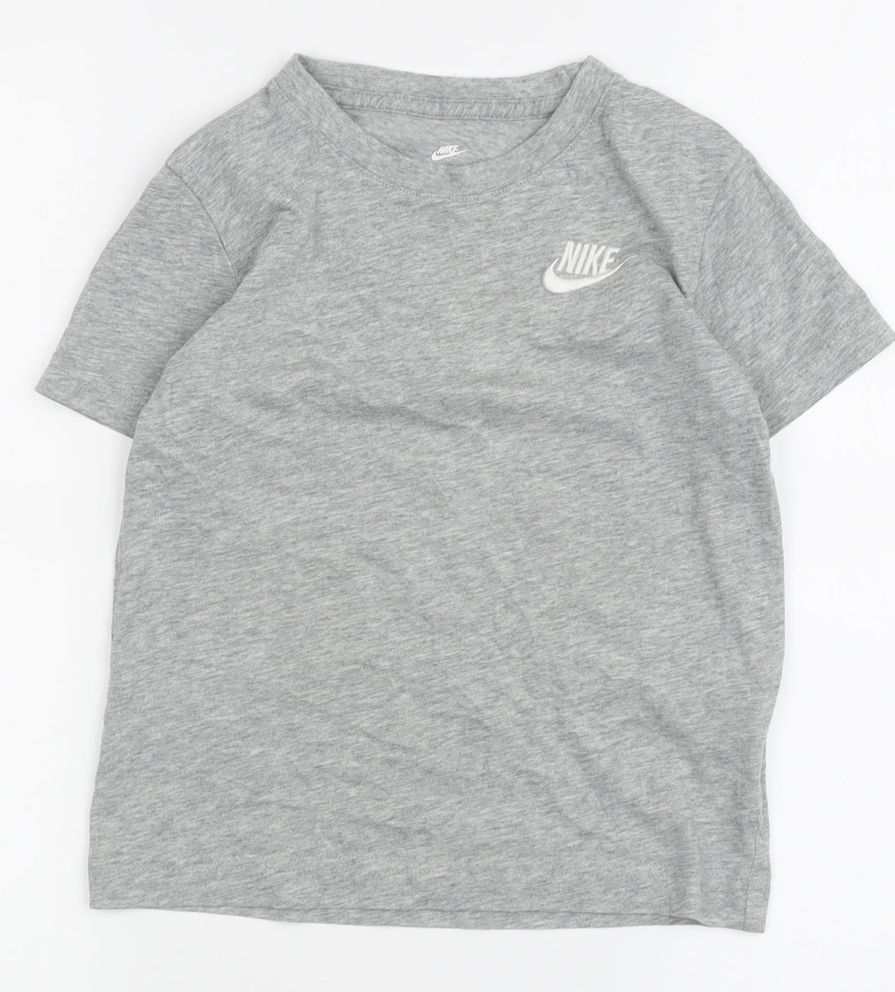 Nike Boys Grey Athletic T-Shirt Short Sleeve Size S