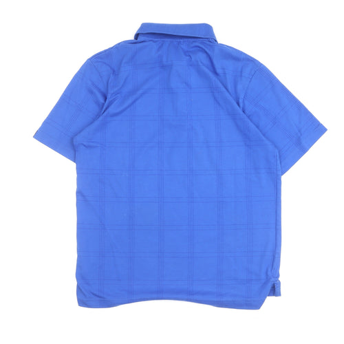 Dunlop Men's Blue Small Polo Shirt Short Sleeve