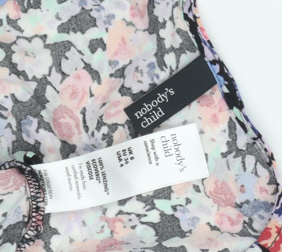 Nobody's Child Women's Floral Dress Size 8