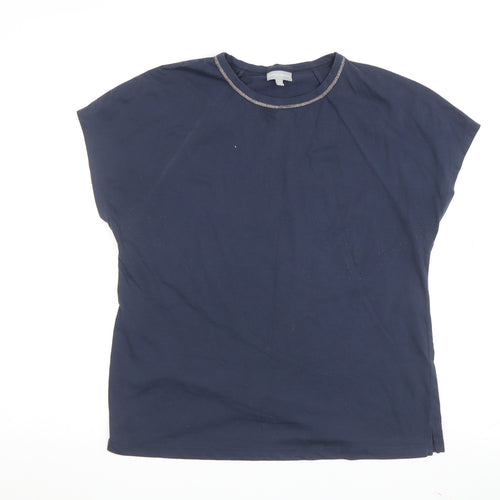 Oliver Bonas Women's Blue Basic T-Shirt Size 10