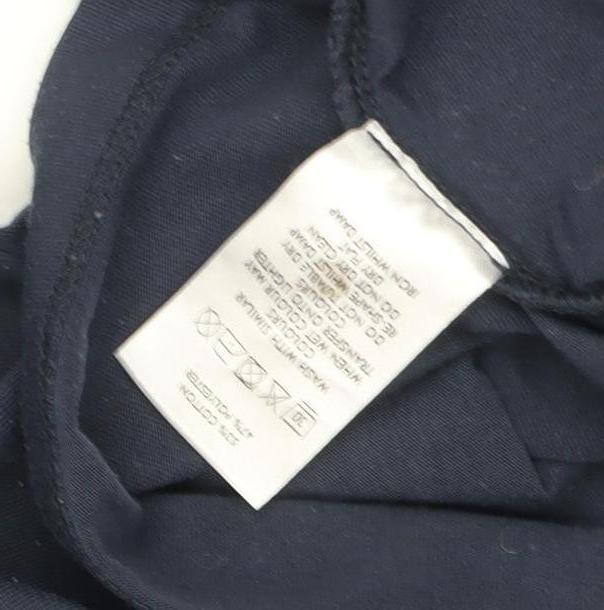 Oliver Bonas Women's Blue Basic T-Shirt Size 10