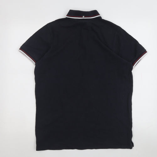 Ben Sherman Men's Black Polo Shirt Size L