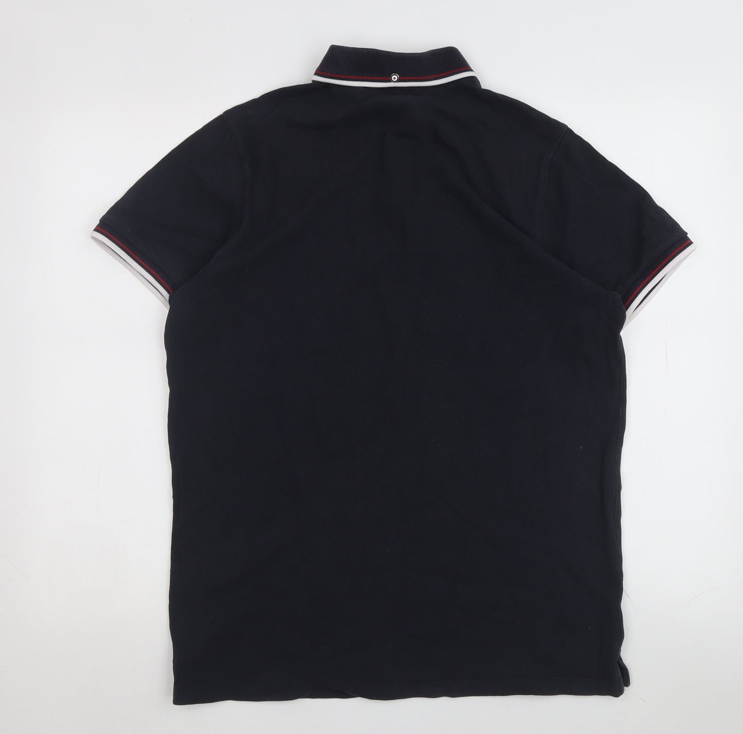 Ben Sherman Men's Black Polo Shirt Size L