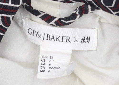 GP & J Baker x H&M Women's Multicolour Blazer Size 10