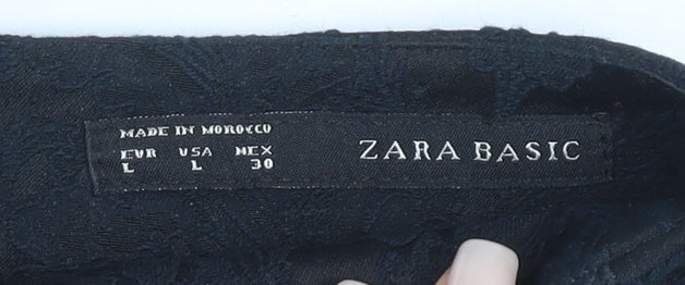 Zara Basic Women's Black Pencil Skirt Size 12