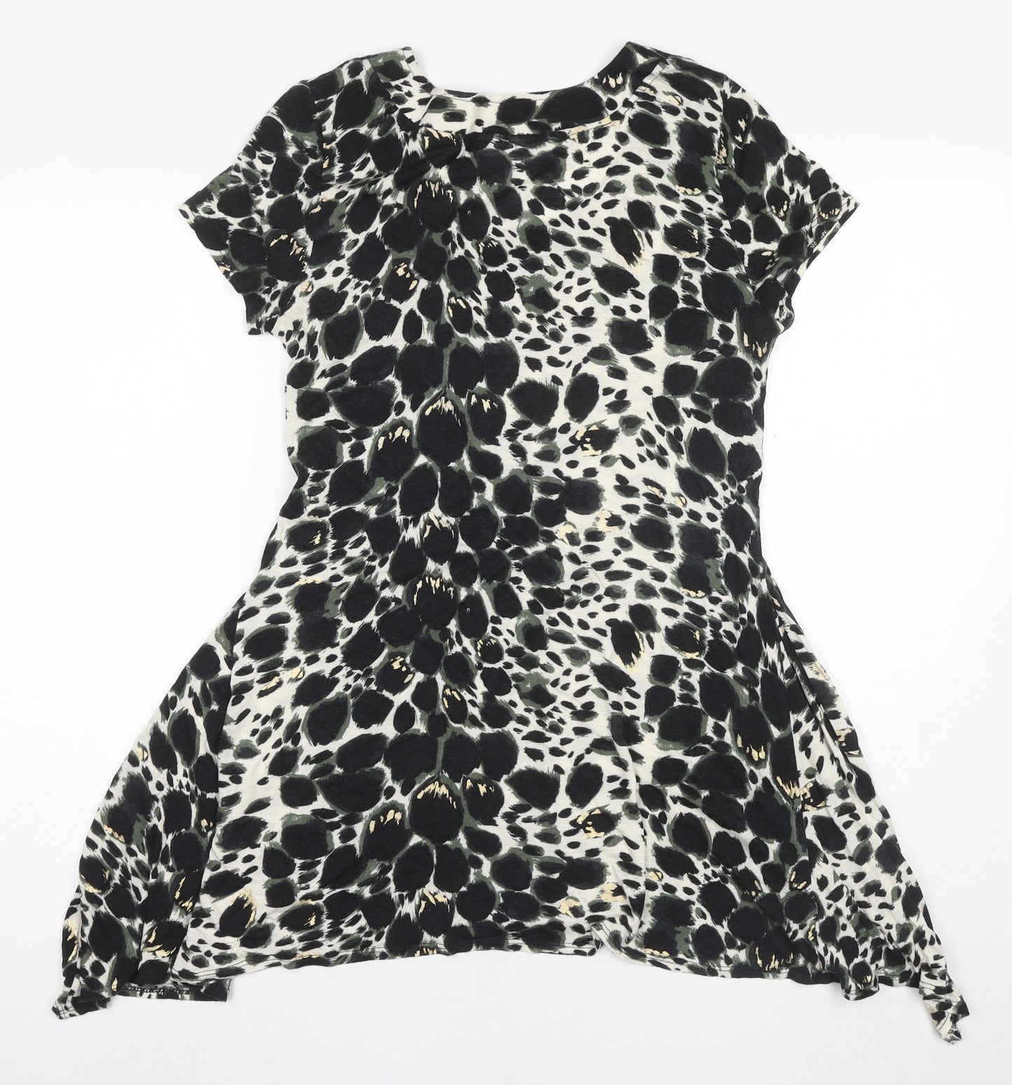 Wallis Womens Petite M Multicoloured Animal Print Dress