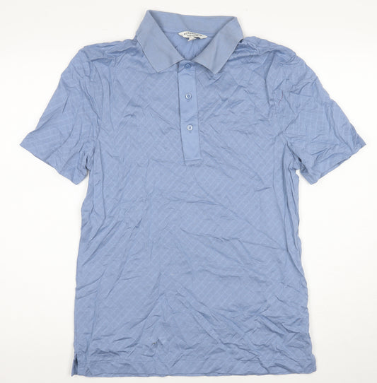 Autograph Men’s Blue Polo Shirt M - Short Sleeve Casual