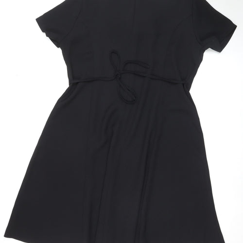 Bonmarché Black A-Line Dress, Women's Size 22