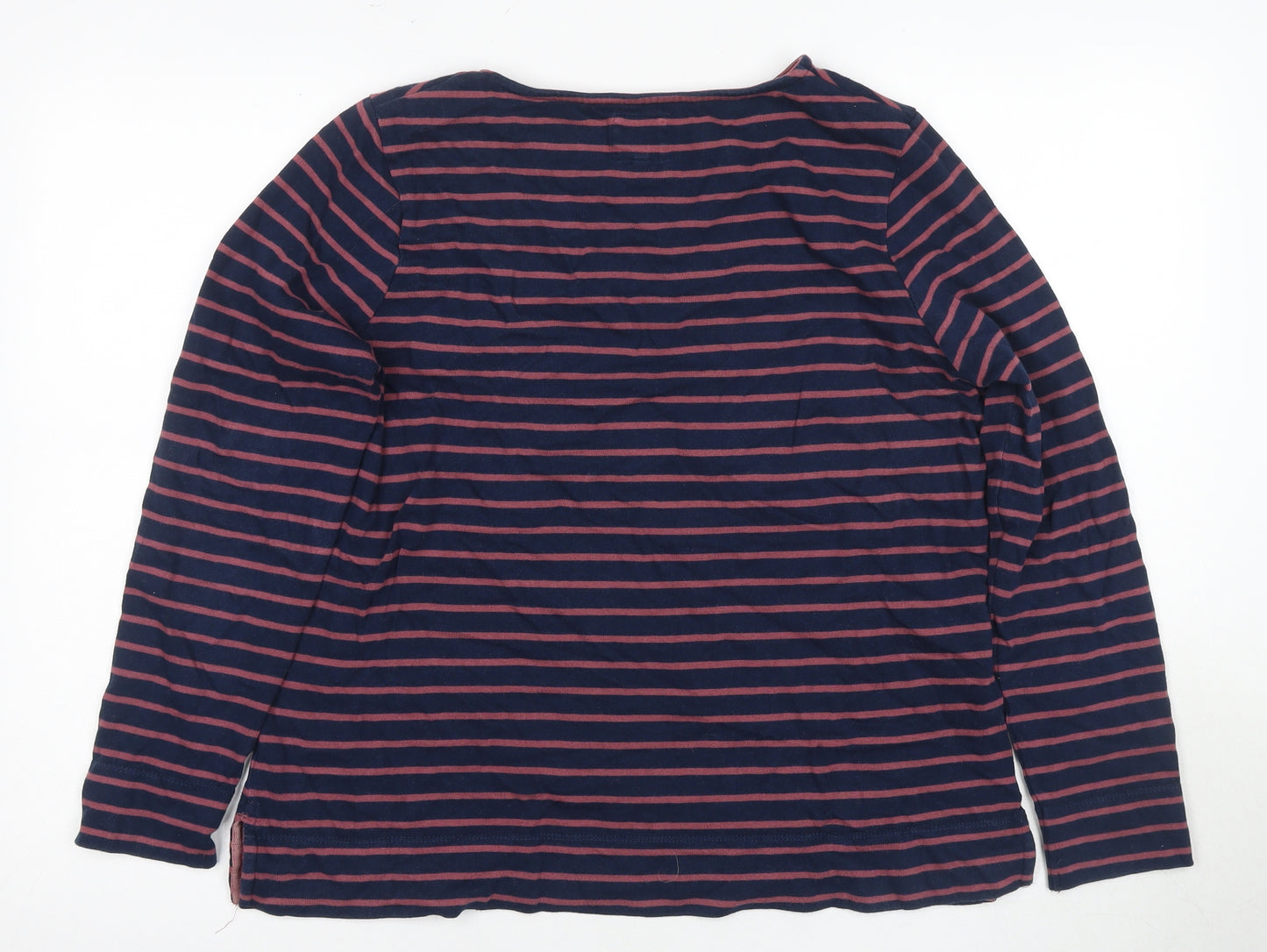 Fat Face Women's Striped Long Sleeve T-Shirt, Size 14