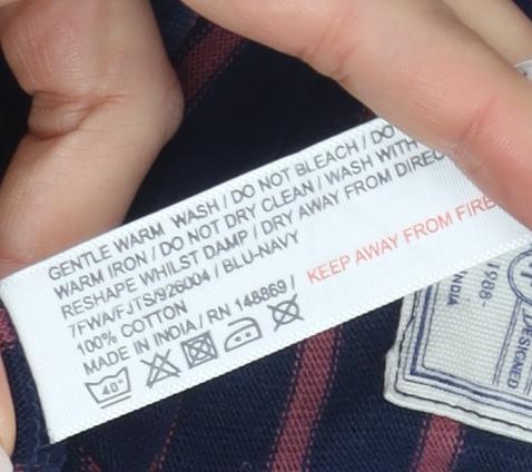 Fat Face Women's Striped Long Sleeve T-Shirt, Size 14