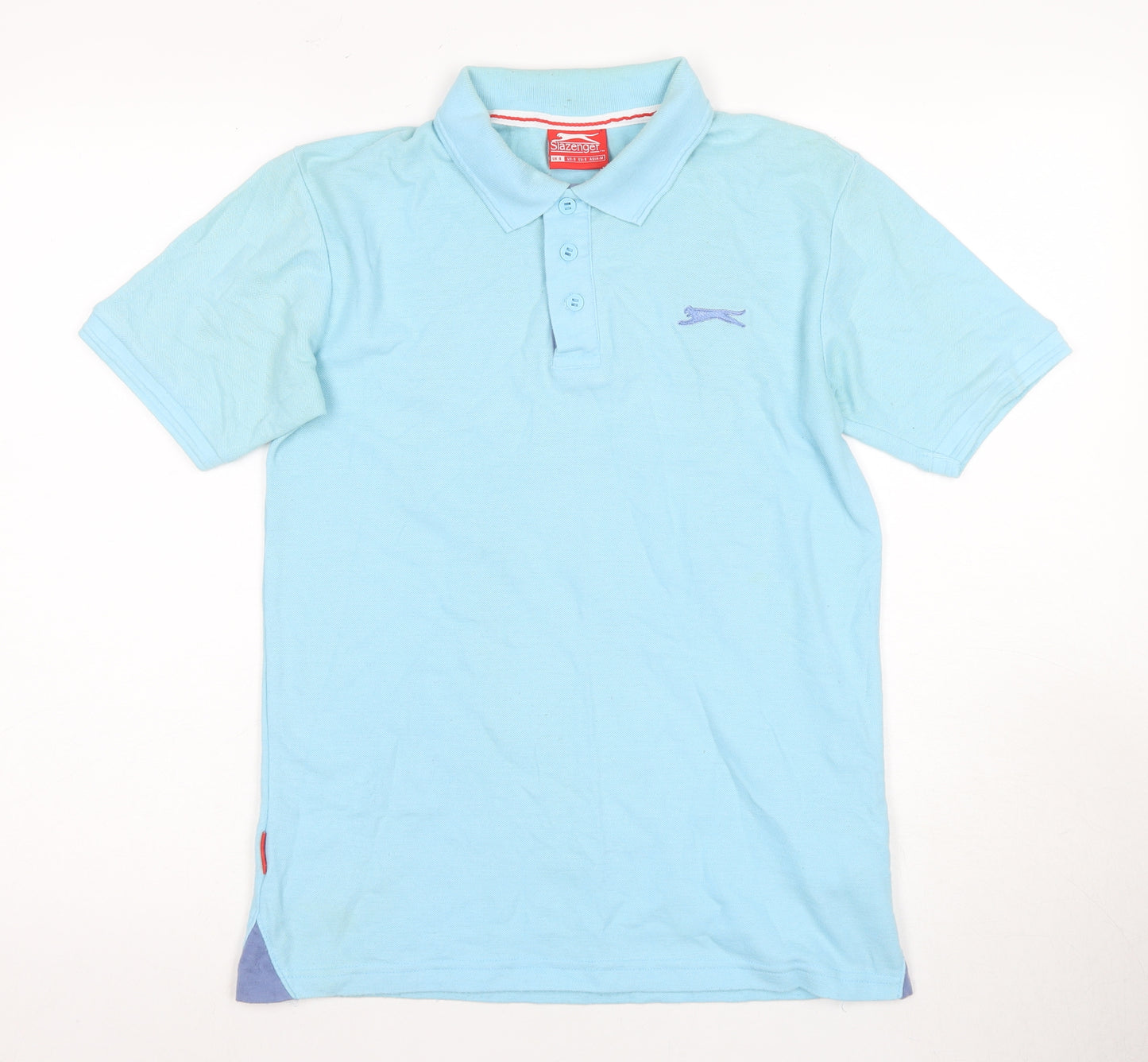 Slazenger Men's Blue Polo Shirt S - Casual Summer Wear