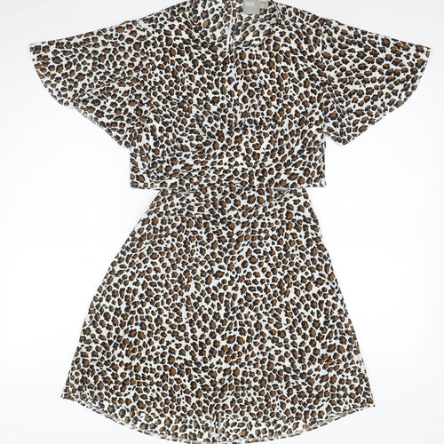 ASOS Women’s Multicoloured Animal Print A-Line Dress