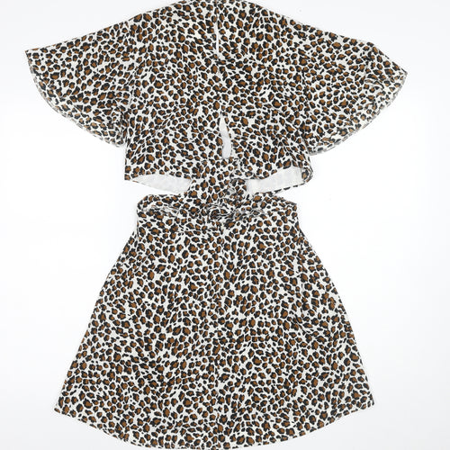 ASOS Women’s Multicoloured Animal Print A-Line Dress