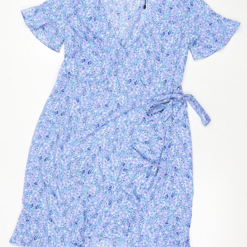 Vero Moda Women's XS Wrap Dress in Floral Multicolour