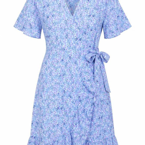 Vero Moda Women's XS Wrap Dress in Floral Multicolour