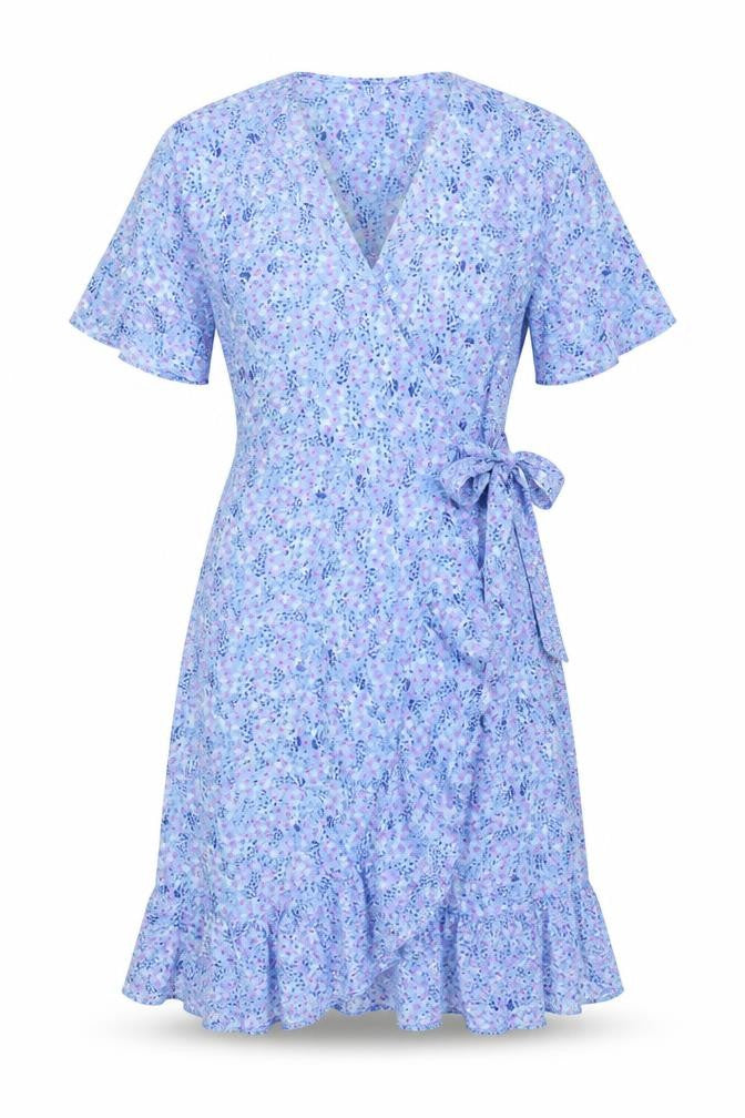 Vero Moda Women's XS Wrap Dress in Floral Multicolour
