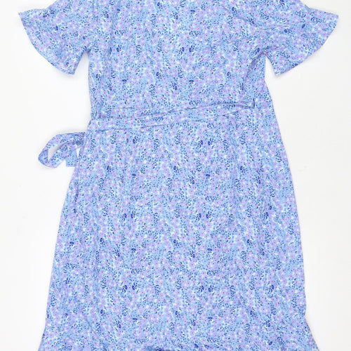 Vero Moda Women's XS Wrap Dress in Floral Multicolour