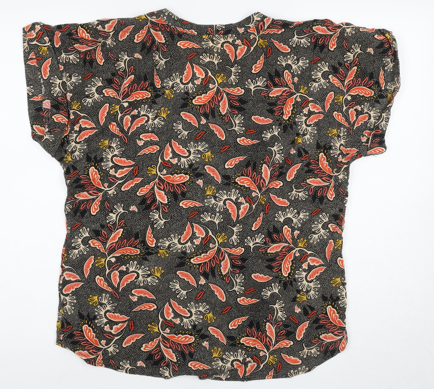 H&M Women's Multicoloured Floral Blouse, Size 10