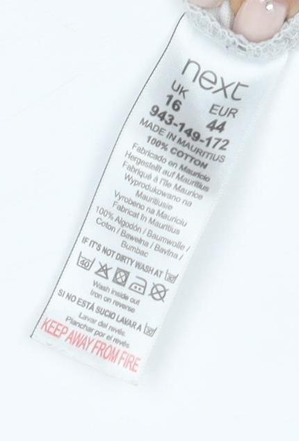 Next Women’s Multicoloured Tunic Top Size 16