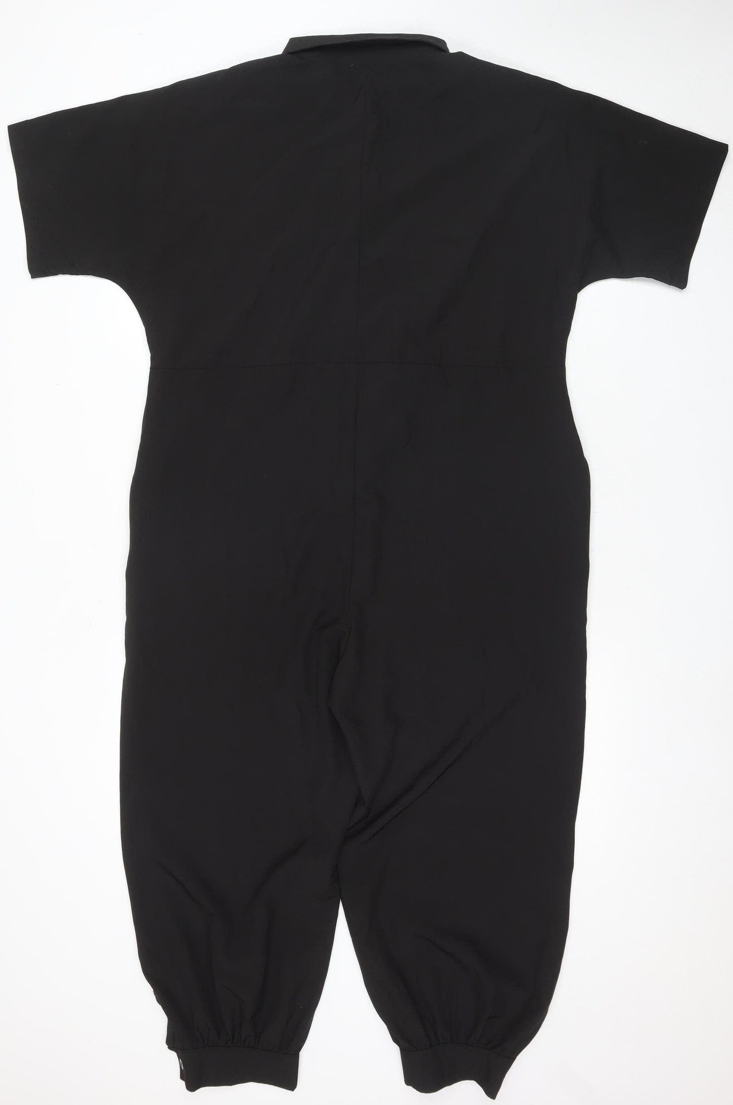 NB Avenue Women's Black Jumpsuit, Size L, Relaxed Fit