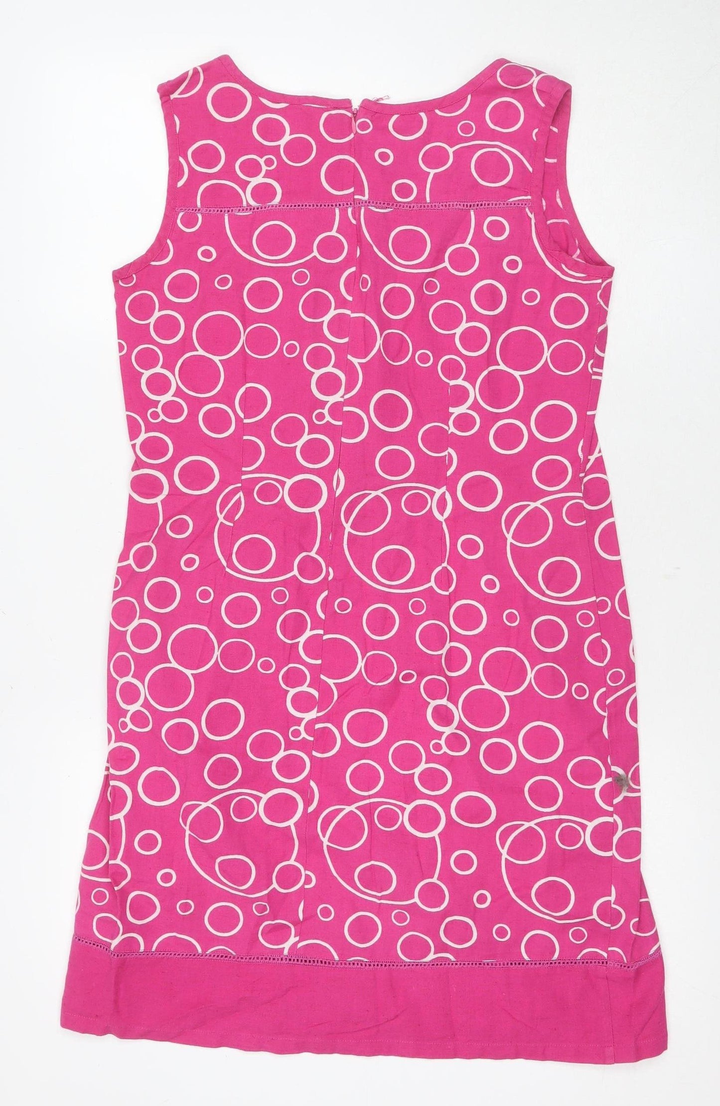 Alice Collins Women's Pink Shift Dress Size 12