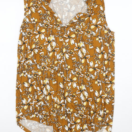 Cable & Gauge Women's Multicoloured Floral Top