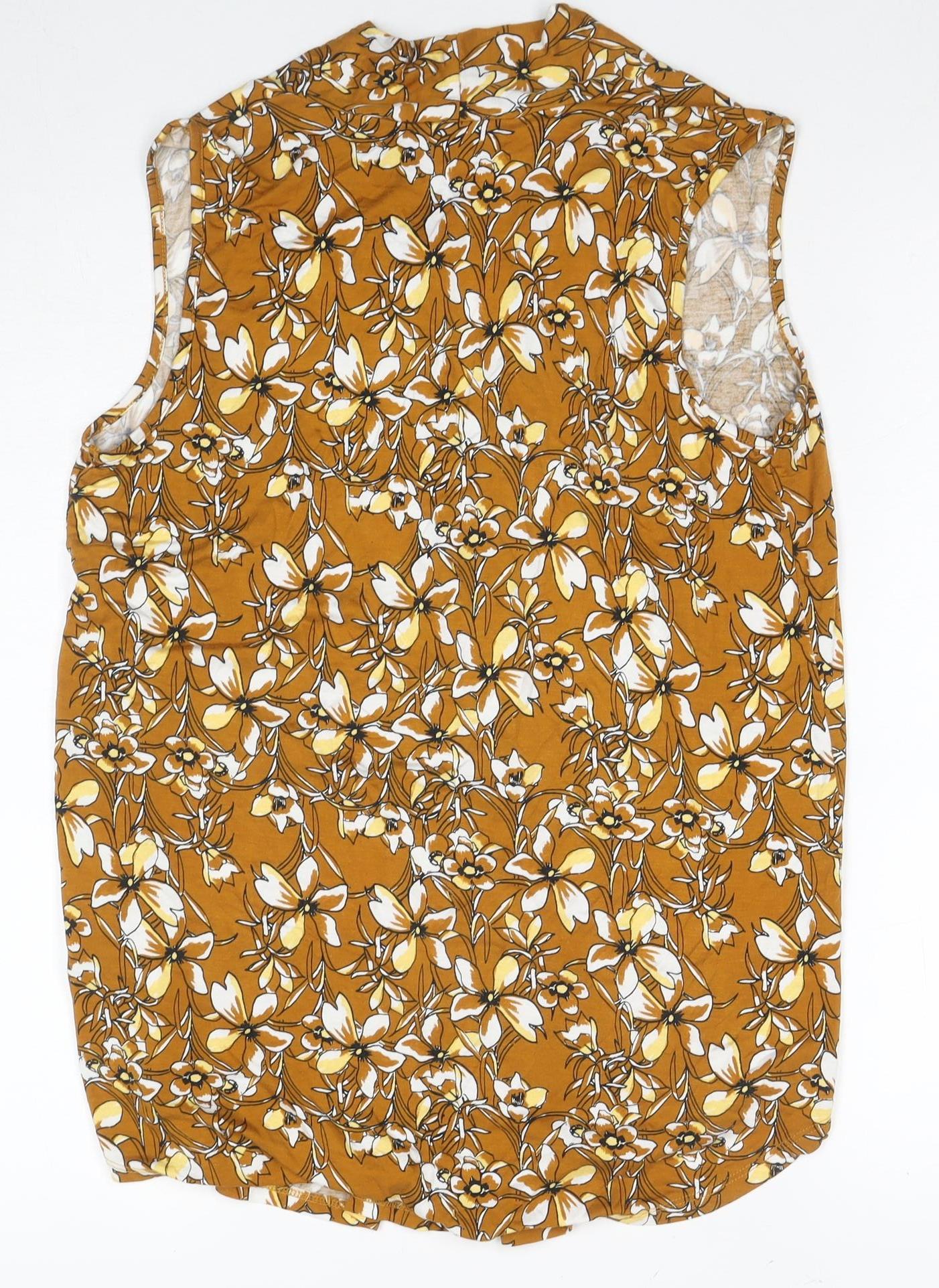 Cable & Gauge Women's Multicoloured Floral Top