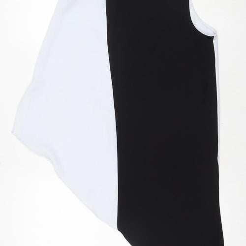River Island Women's Black & White Camisole Blouse, Size 8