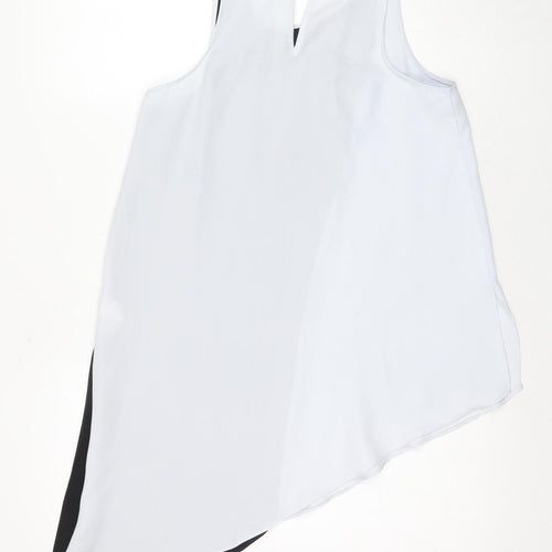 River Island Women's Black & White Camisole Blouse, Size 8