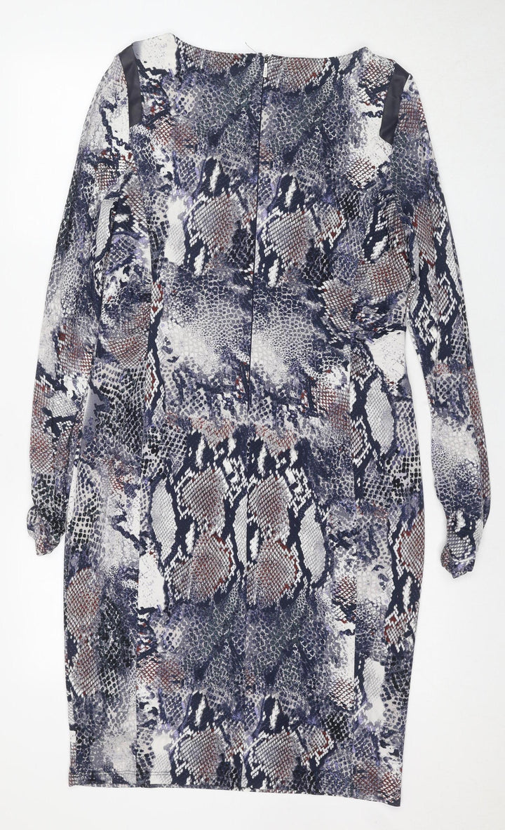 Autograph Womens 14 Multicoloured Bodycon Dress