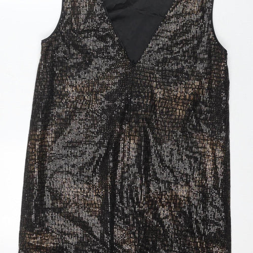 Next Women’s Black Sleeveless Sequin Dress Size 12