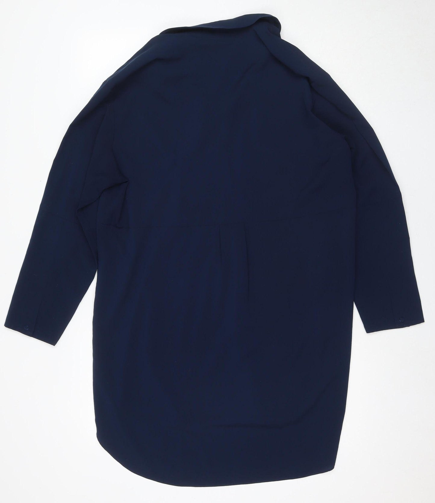 French Connection Blue Shirt Dress, Size 14, Women's Casual