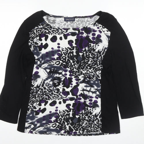 Saloos Women's Multicoloured Animal Print Top