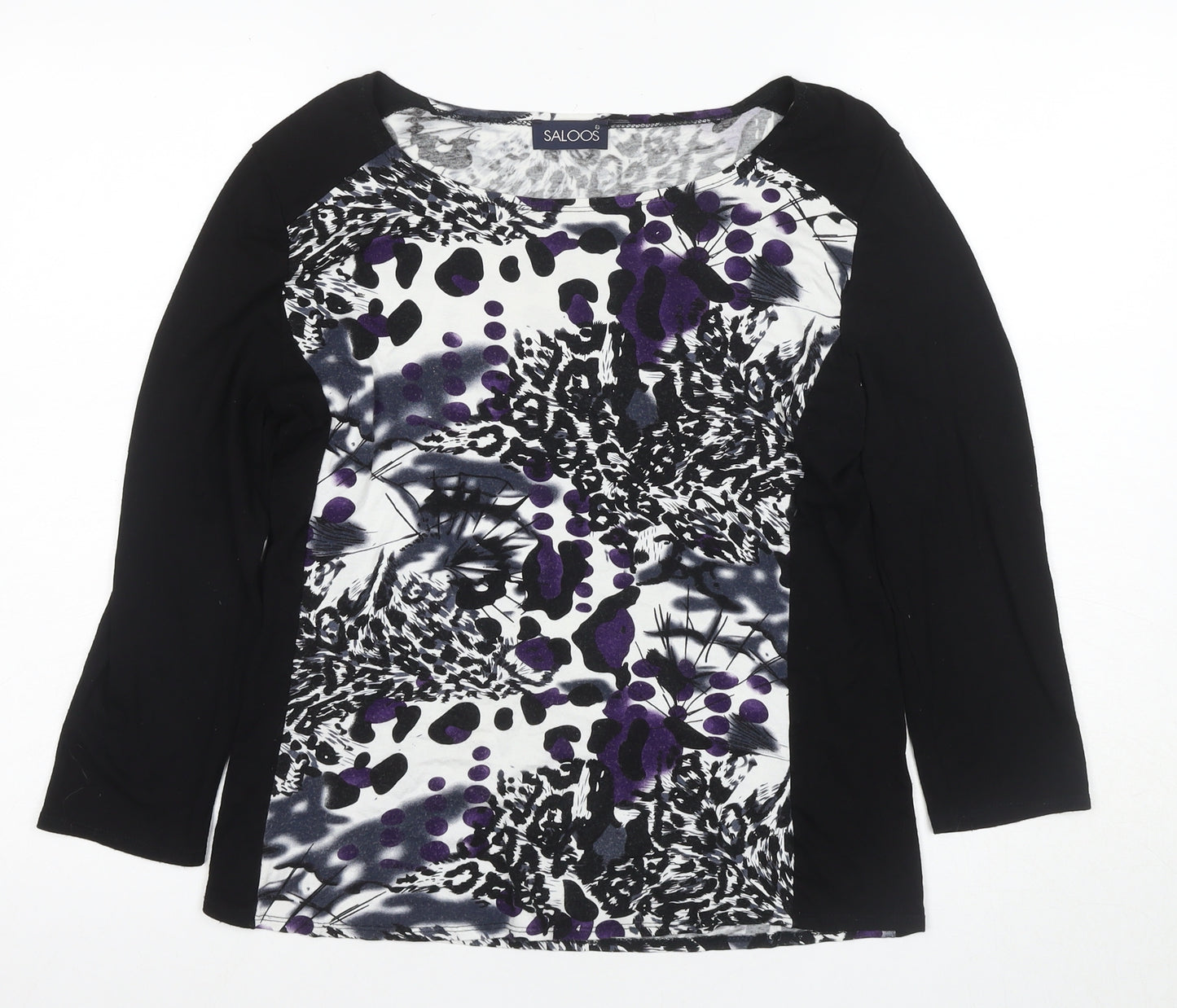 Saloos Women's Multicoloured Animal Print Top