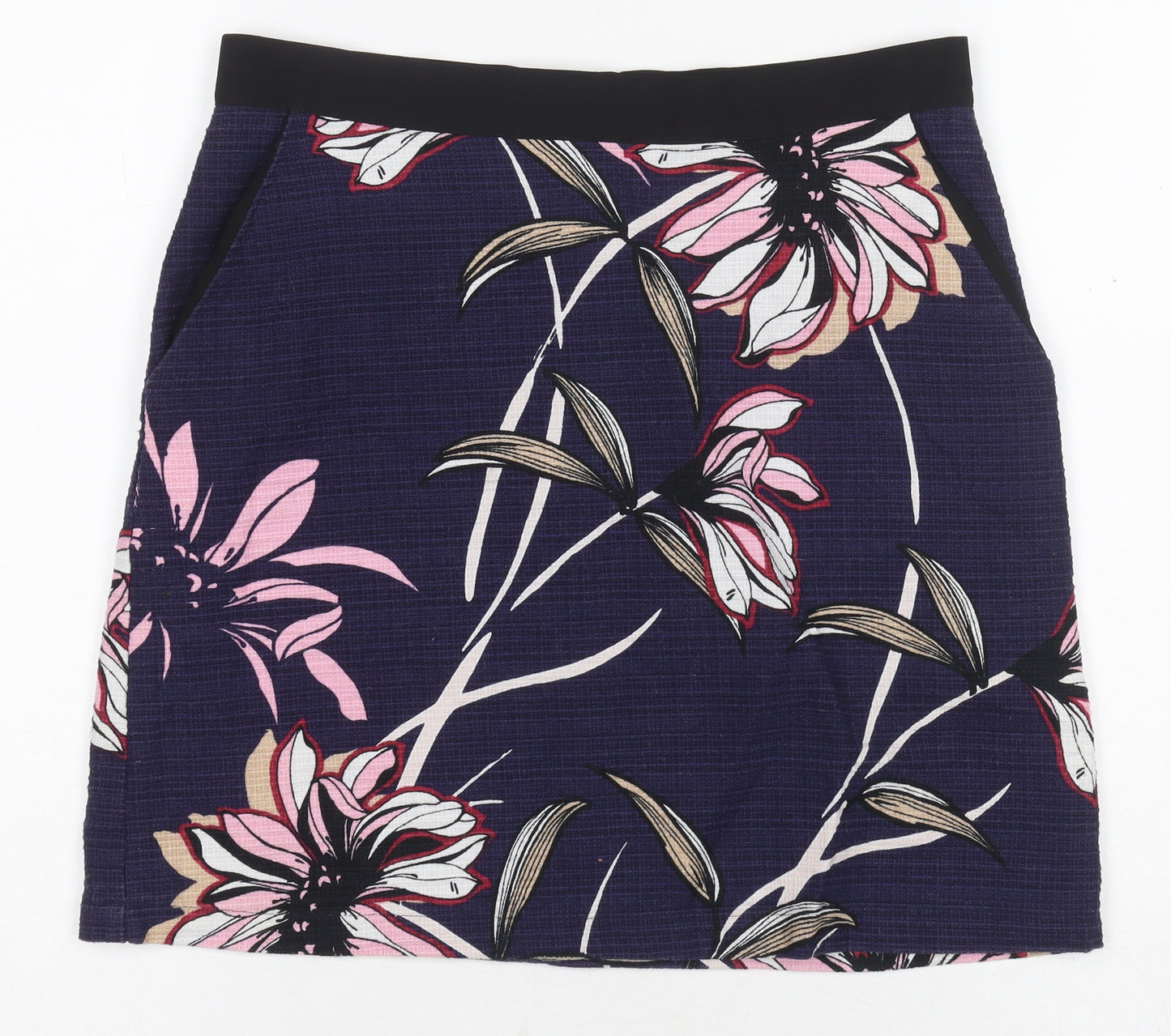 Warehouse Women's Multicoloured Floral Skirt Size 10