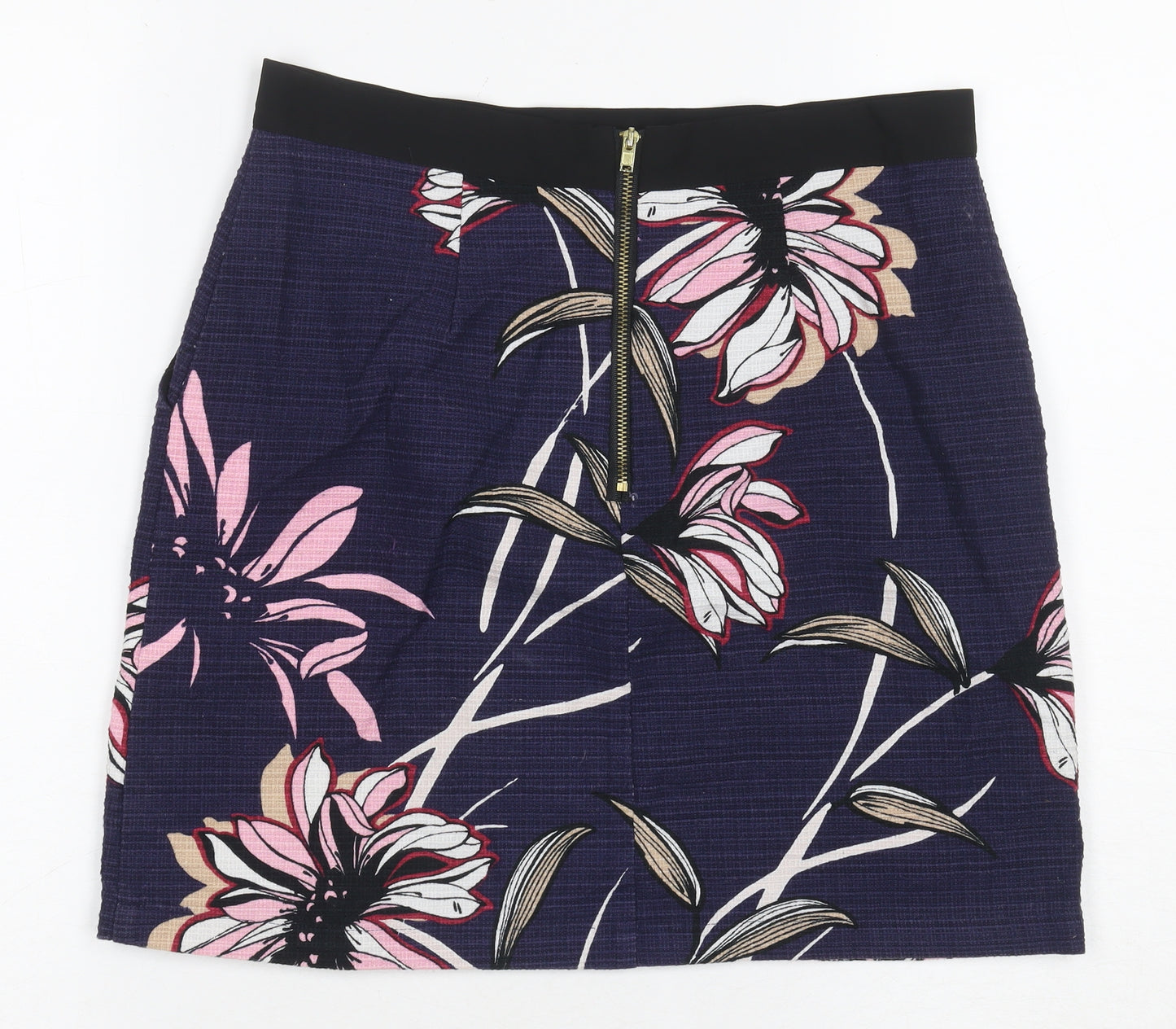 Warehouse Women's Multicoloured Floral Skirt Size 10