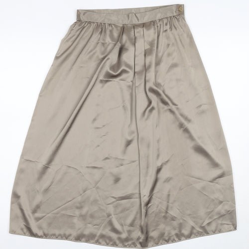 St Michael Beige Women's Skirt Size 12 Knee Length