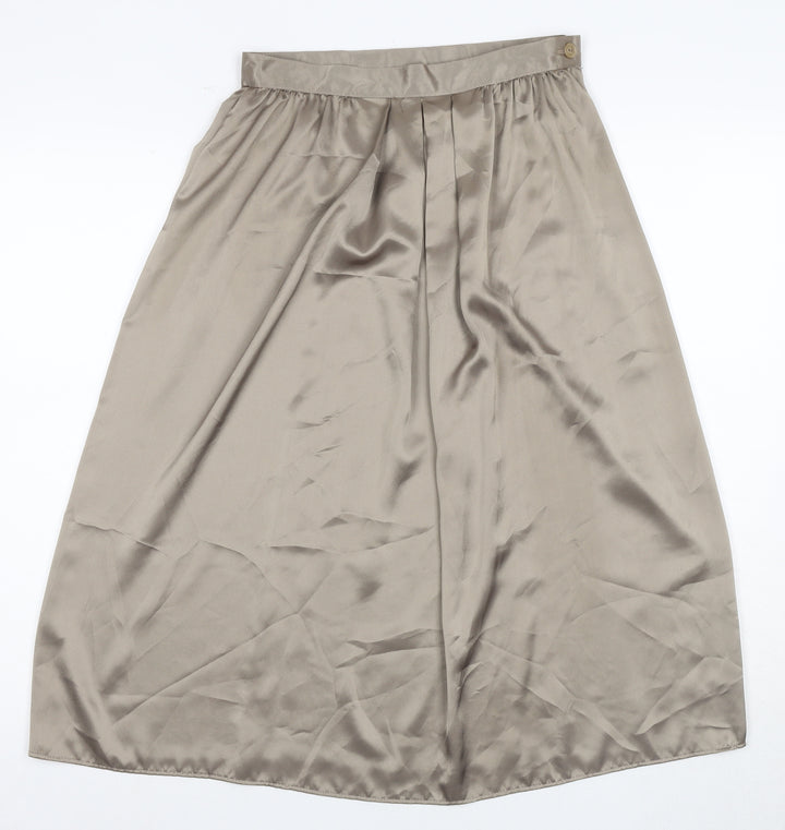St Michael Beige Women's Skirt Size 12 Knee Length