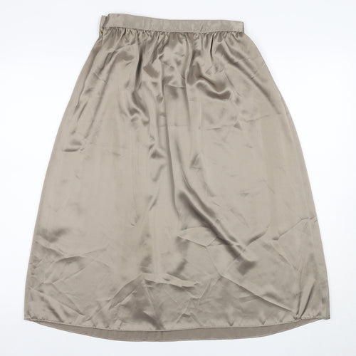St Michael Beige Women's Skirt Size 12 Knee Length