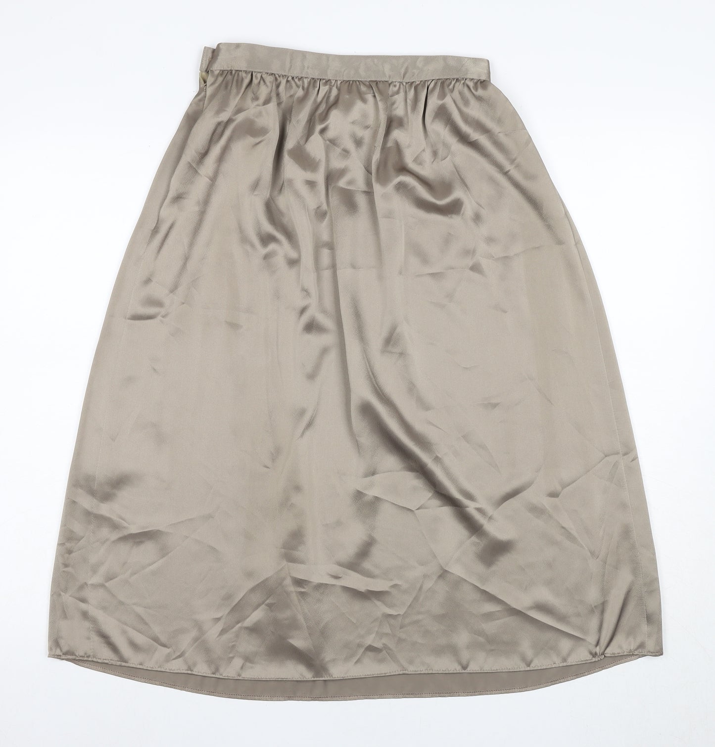 St Michael Beige Women's Skirt Size 12 Knee Length
