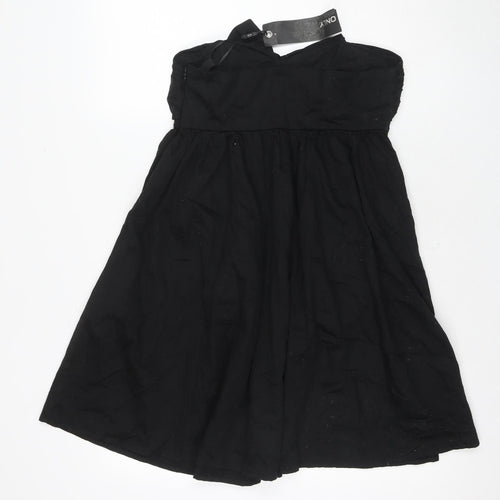 ONLY Women's Black Tube Dress - Size M, Casual