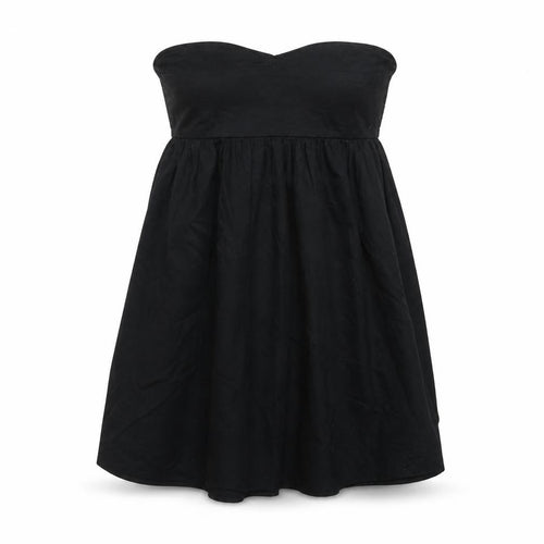 ONLY Women's Black Tube Dress - Size M, Casual