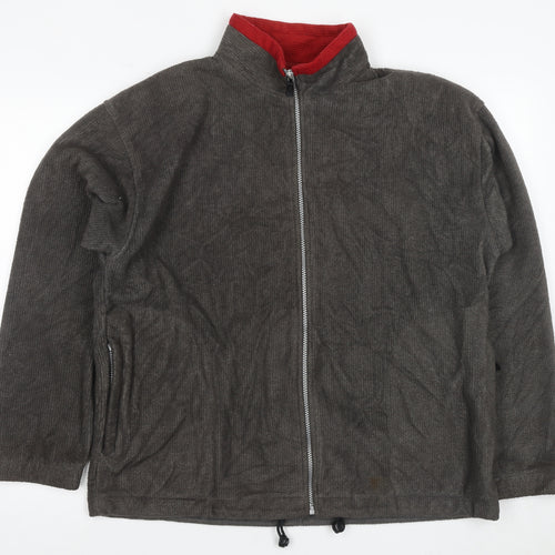 Country Trader Men's Grey Full Zip Jacket M