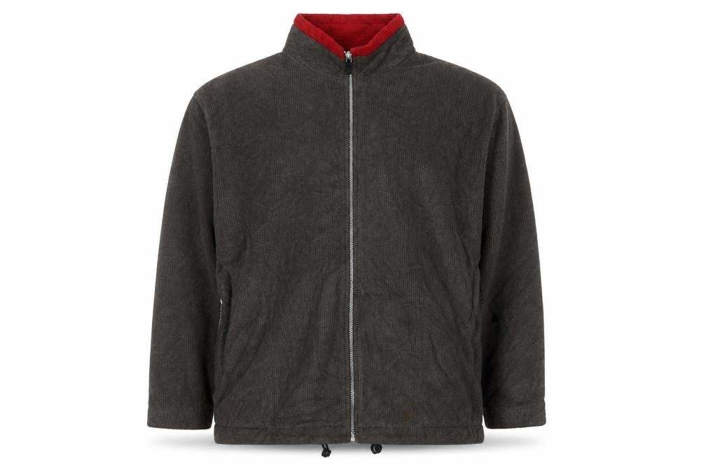Front view of Country Trader Men's Grey Full Zip Jacket M