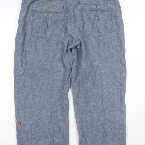Mantaray Women's Blue Cargo Trousers Size 12